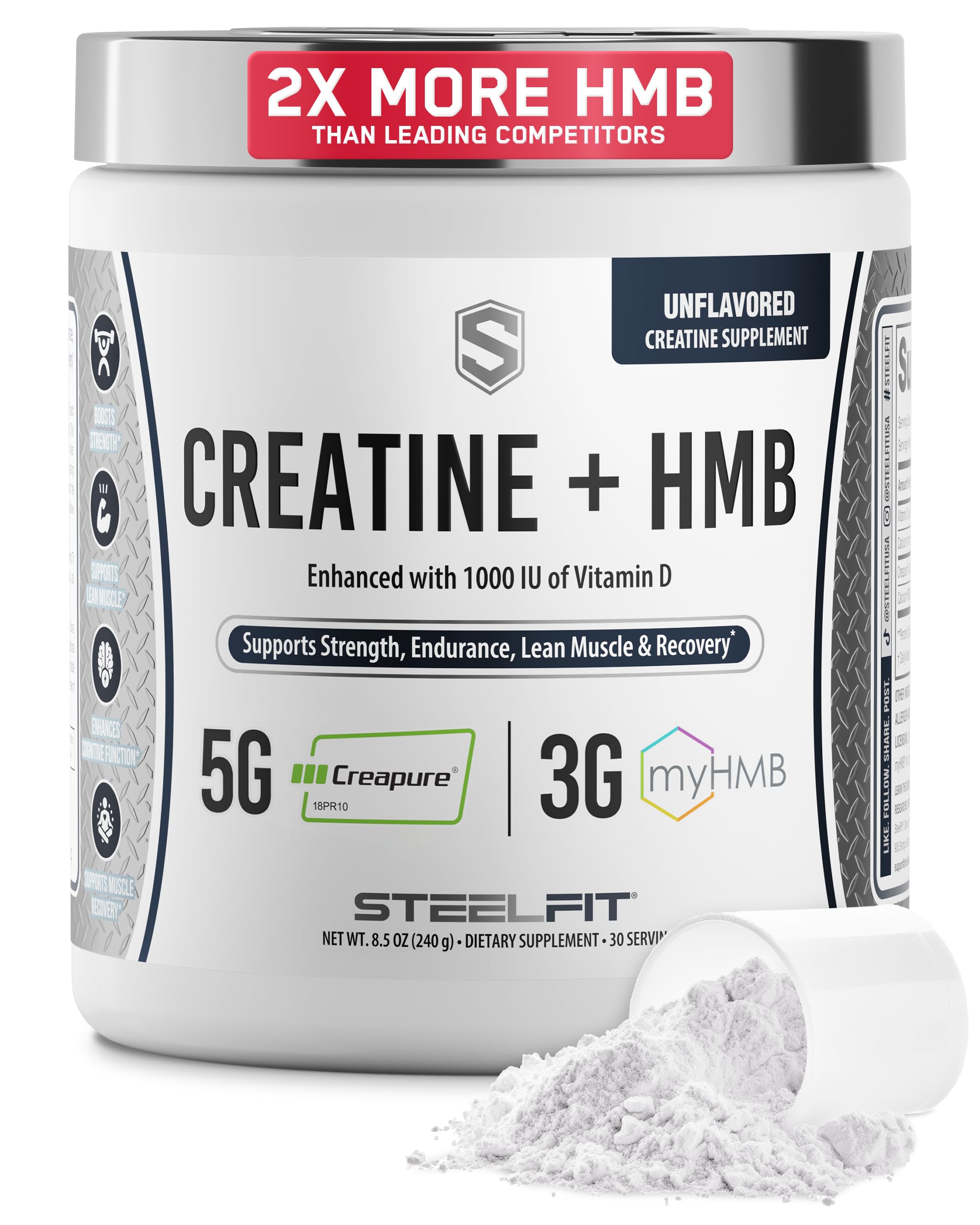 Creatine + HMB (Unflavored)