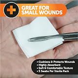 JFA Medical Premium Sterile Gauze Swabs 5cm x 5cm Pack of 100 view 4