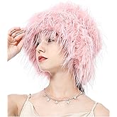 Women's Faux Fur Bucket Hats Winter Fluffy Warm Ladie's Plush Solid Color Fisherman Cap