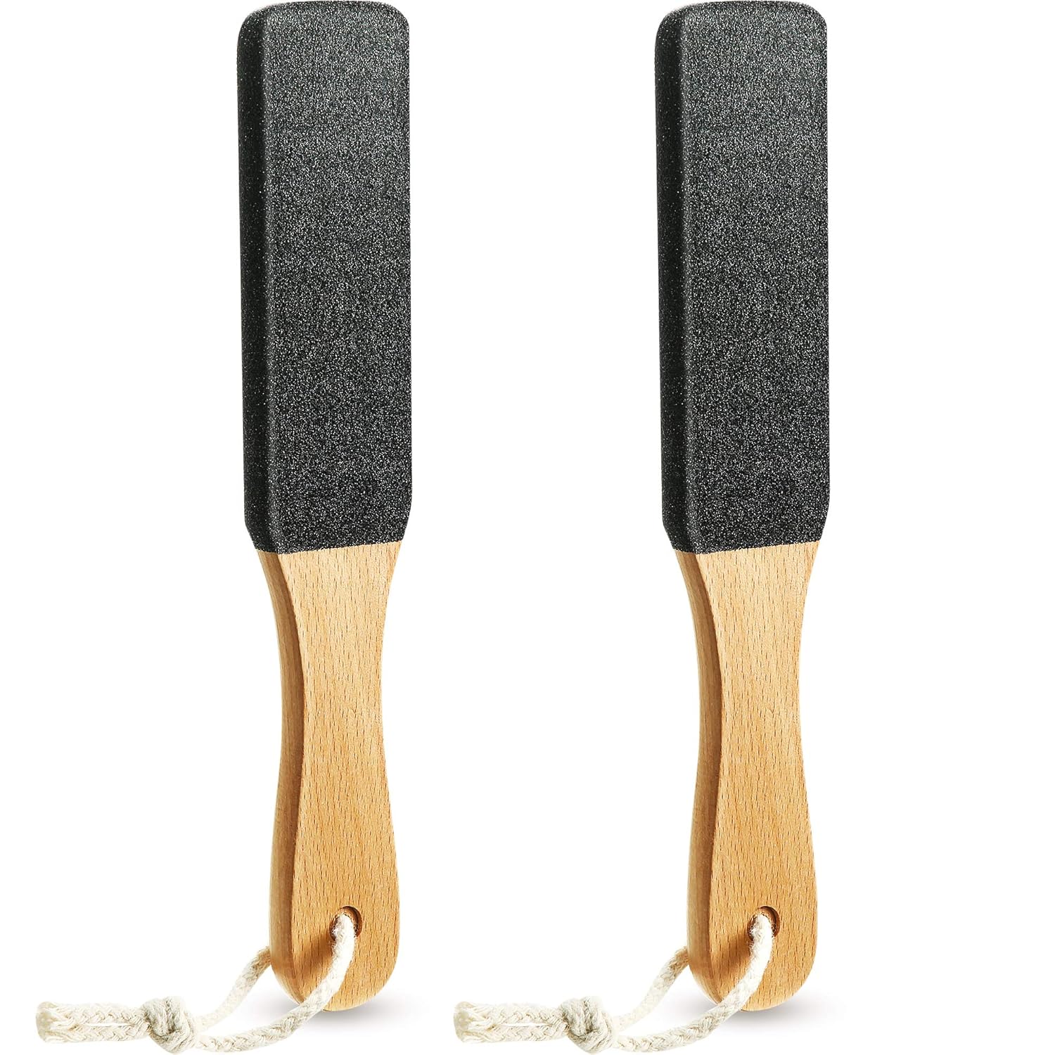 2 Packs Foot File Scrubber Callus Remover Feet Scraper File Rasp Brush Tools for Wet and Dry Feet Foot Care Dead Skin Removing (Smooth Shape) : Beauty