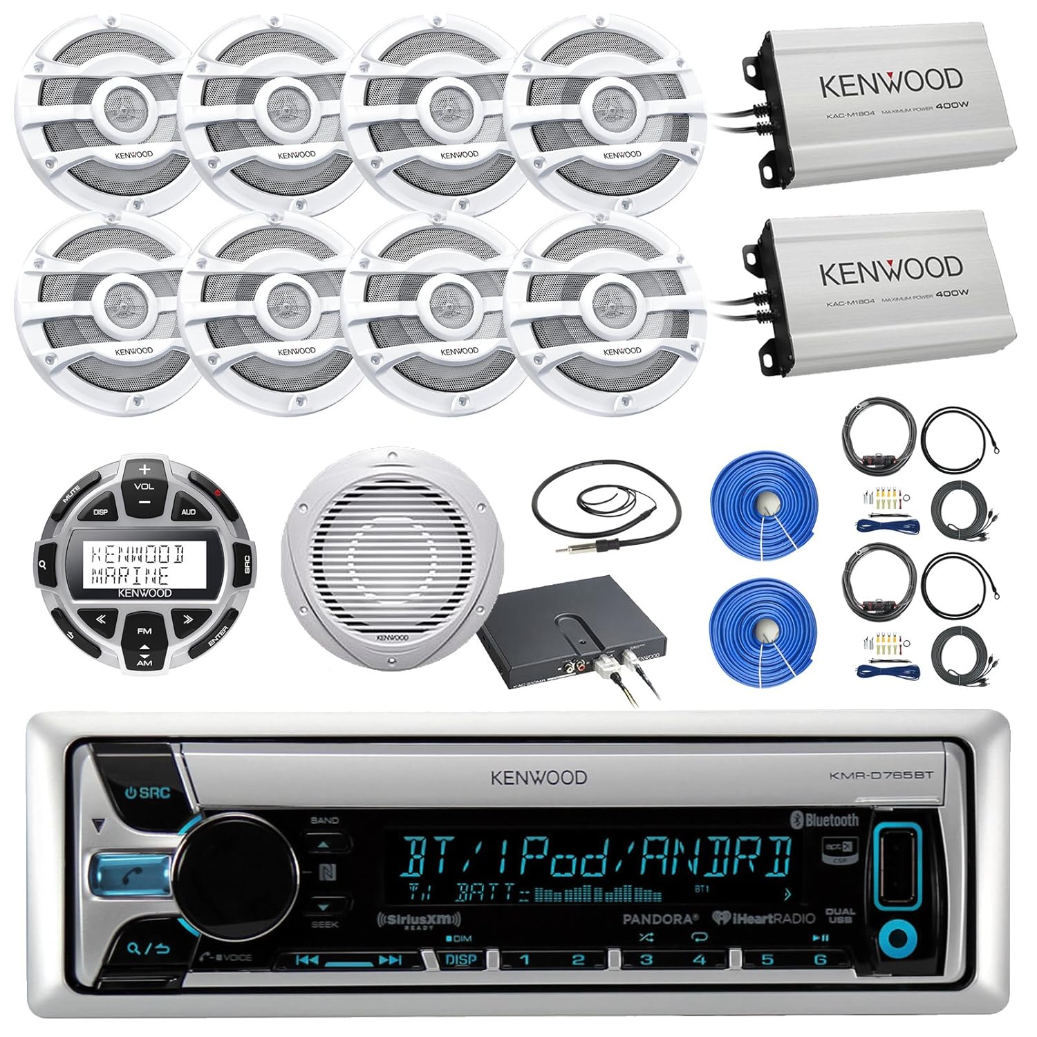 marine boat radio and speakers