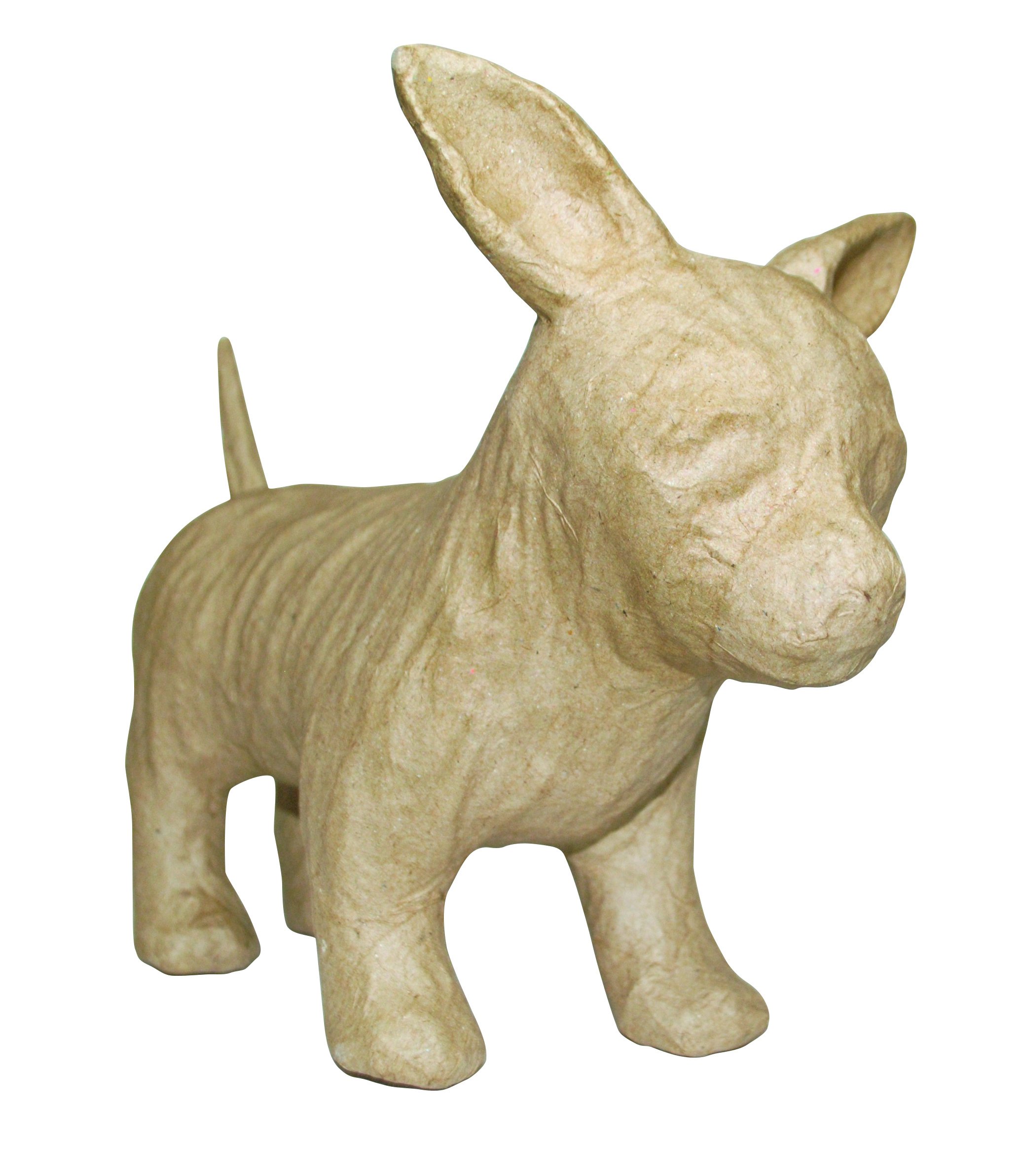 Décopatch - Ref SA150O - Chihuahua Dog - Papier Maché Object to Decorate - 23.5 x 10 x 19cm - Decorate with Décopatch Papers & PaperPatch Glue, Glitter, Paints — image 1