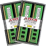 A-Tech RAM 16GB Kit (4x4GB) DDR3 1333 MHz PC3-10600 DIMM - Desktop Computer Memory - CL9 240-Pin UDIMM Non-ECC Unbuffered Upg
