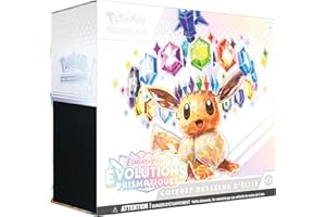 POKÉMON Pokemon Scarlet & Purple Elite Trainer Set - Prismatic Evolutions of The Pokemon TCG (1 Fully Illustrated Promo Card, 9 Booster Packs & Premium Game Accessories)