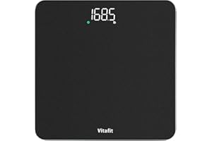 Vitafit Weight Scale, High Accuracy in 0.1lb by Our Professional Factory Since 2001, Digital Scale Body Weight LED and Step O