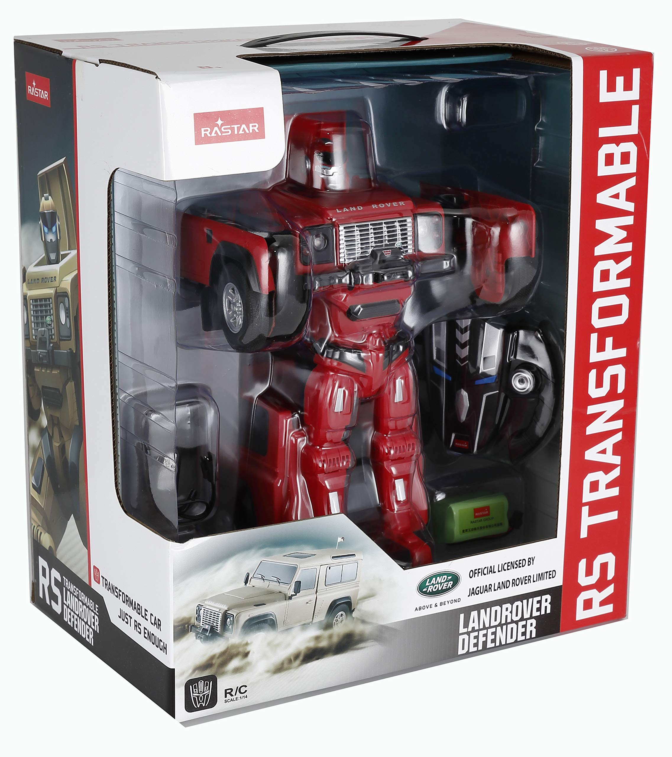 rs transformable car rastar