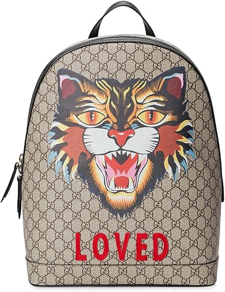 gucci backpack cat