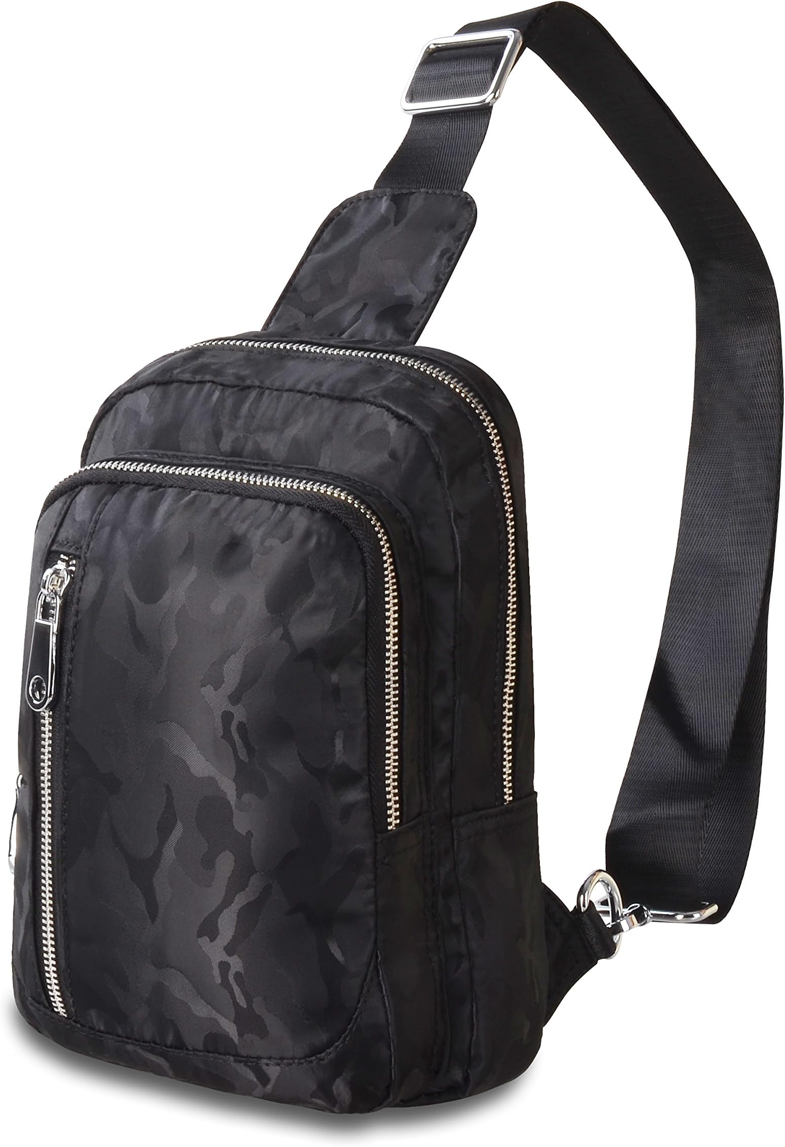 Backpack Purse Crossbody Chest Shoulder Camouflage Waterproof Small Sling Bag for Men & Women Fits iPad Mini