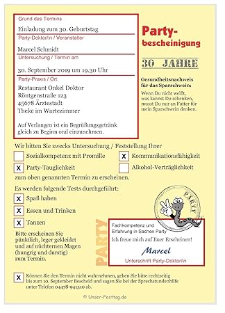 Unser Festtag Moderne Einladungen Zum Geburtstag Mit Spruch