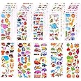 ASTARON 3D Stickers 1000+ Puffy Stickers, 40 Different Sheets Stickers Variety Pack for Scrapbooking Bullet Journals Includin