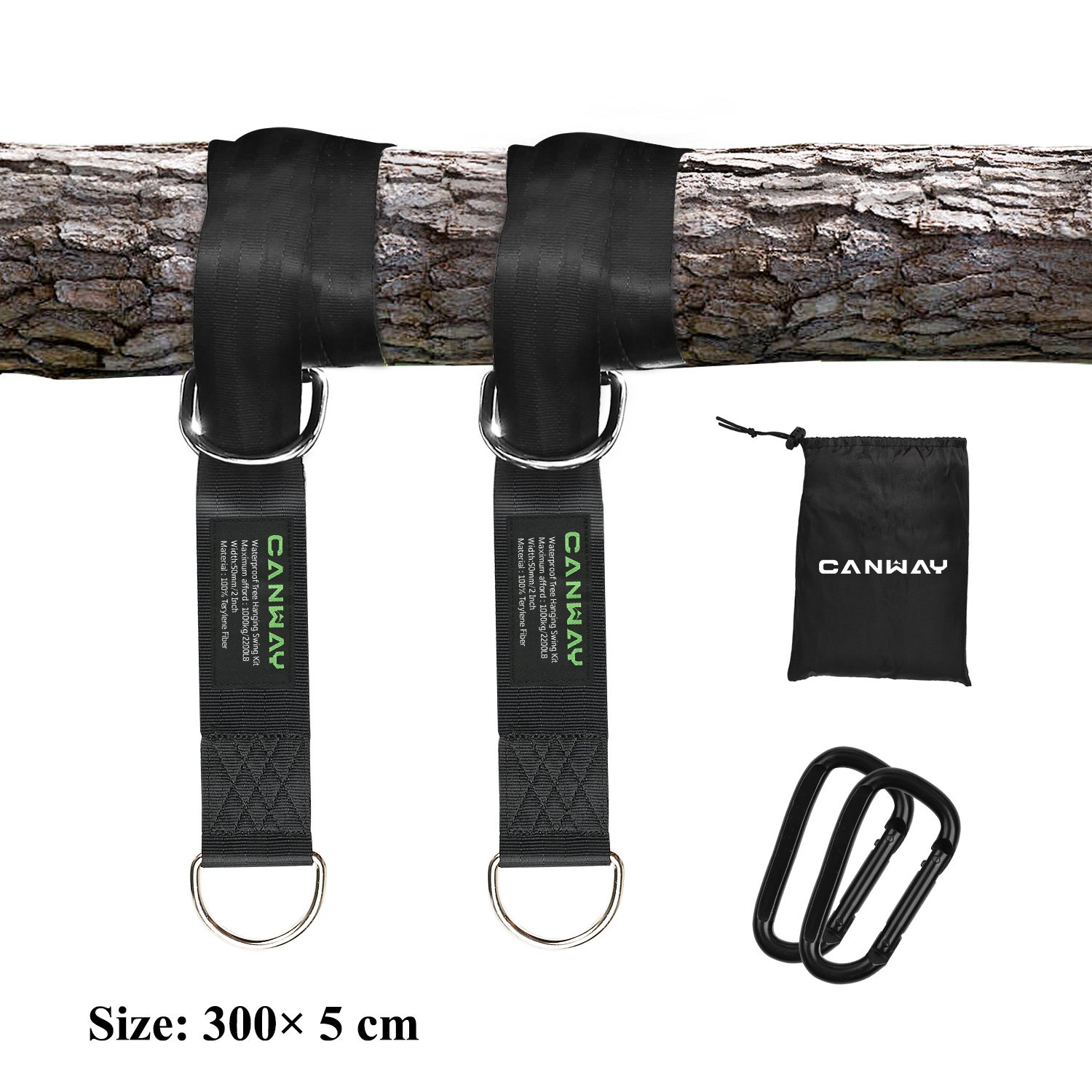 Schaukel Aufhängung Set - Hängematte Befestigung Bis 500kg Mit Baumschutz