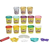 Play-Doh Unicorn Theme 13-Pack of Non-Toxic Modeling Compound Including Sparkle and Metallic Colors Plus 6 Tools (Amazon Exclusive)