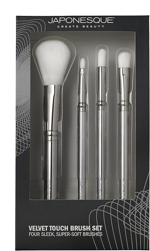 JAPONESQUE Velvet Touch Brush Set Amazon.co.uk Luxury Beauty