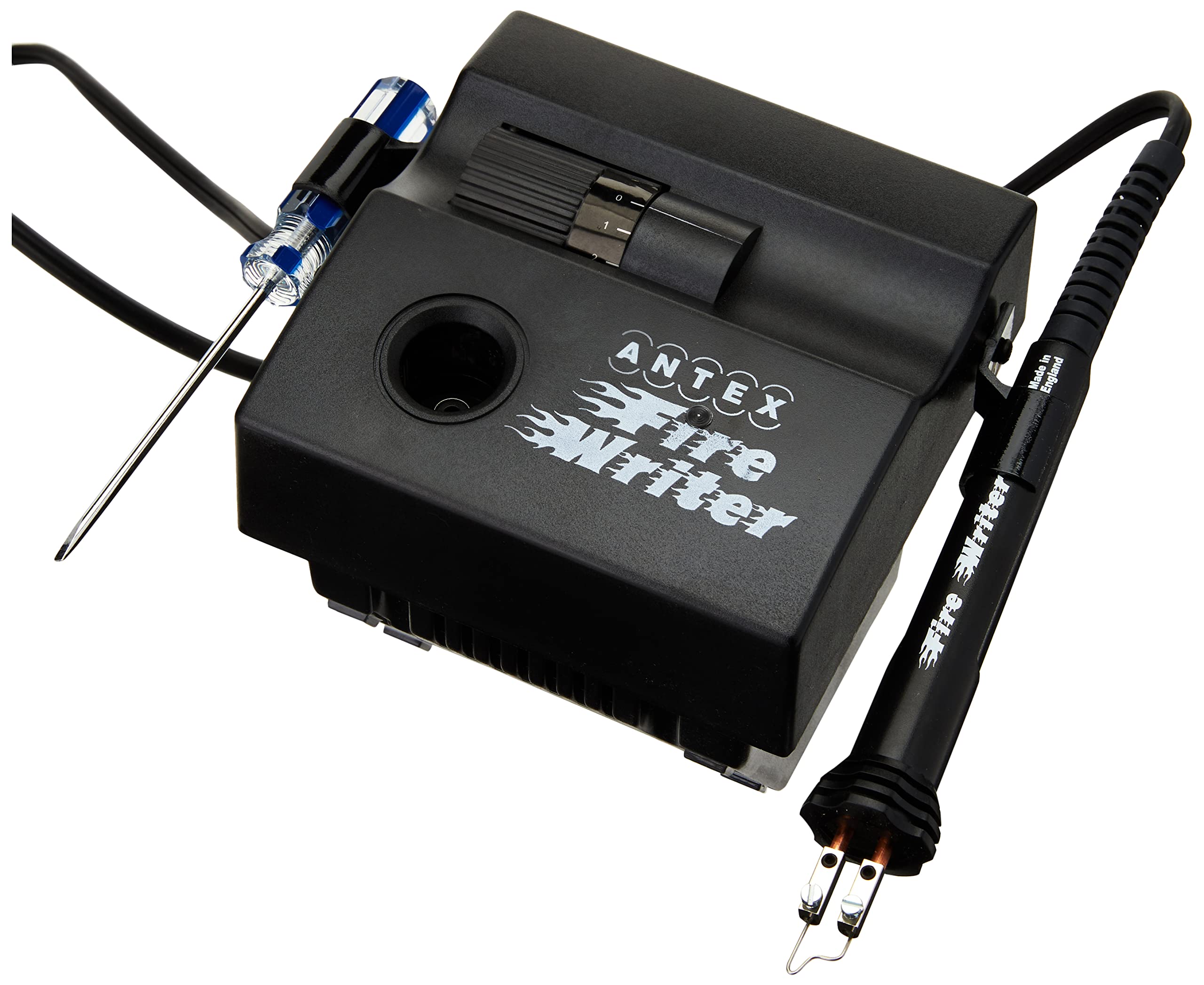Antex Firewriter Pyrography Tool - 2 Year Warranty - UK Made, Black