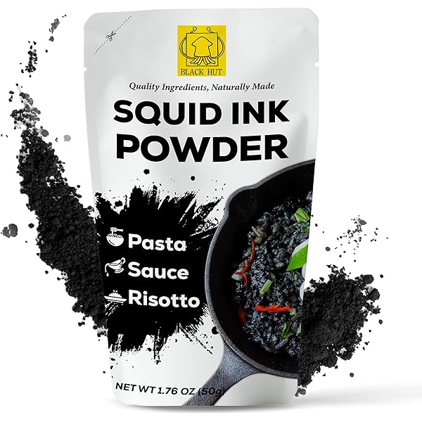 Amazon.com : (5g x 20 Pack) Black Hut Squid Ink, Food Coloring