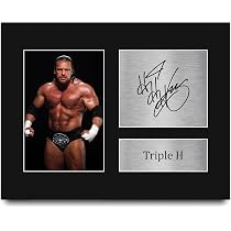 HWC Trading Triple H Gifts Signed Printed Autograph WWF WWE HHH