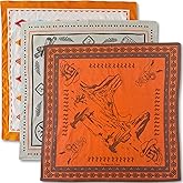 The Peacock Crew Premium Soft Cotton Bandanas Pack for Men and Women Paisley 22 x 22 inches