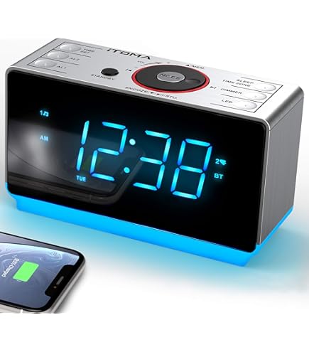 National FM-AM 2BAND digital RADIO 置時計 National FM-AM 2BAND digital RADIO 置時計