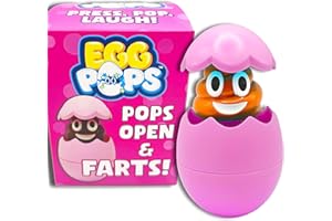 KAMHI WORLD Easter Gifts Egg Pops - Ideal Easter Basket Stuffers for Teens, Pop & Play, Boys Easter Basket Stuffers, Unique Easter Gifts for Boys & Girls, Fun Easter Gifts for Teens, Gag Gift for Easter, Pink