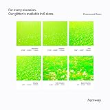Hemway Fluorescent Neon Green Glitter 100g Chunky UV Resin Cosmetic view 3