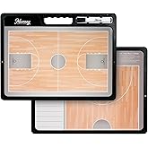 Murray Sporting Goods Premium Coaches Clipboard | Double-Sided Dry Erase Marker Board for Basketball, Baseball, Soccer, Football, Hockey (Marker Included)