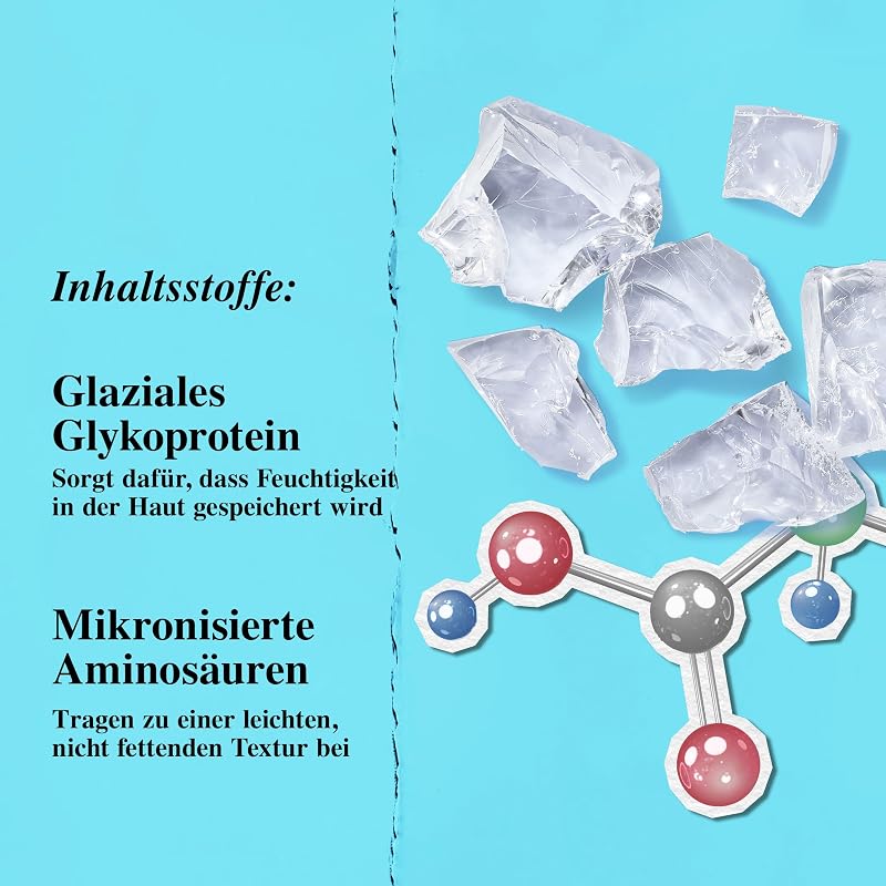 Ultra Facial Oil-Free Gel Cream, 150 ml Nachfüllpackung, erfrischende Gesichtscreme für fettige Haut, bis zu 24 h feuchtigkeitsspendende Gel-Creme, Glanz mildernd und kühlend