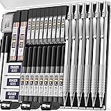 Nicpro 35PCS Metal Mechanical Pencils Set, Art