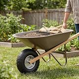 ZENO 2x 10" Wheelbarrow Wheels Pneumatic Set 3.50-4 Garden Trolley Trailer Truck view 9
