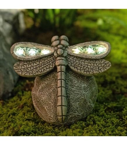 AB Tools Metallo blu Giardino Dragonfly/Wall Art ornamento 35x28cm Indoor/ all'aperto