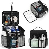 Portable Mesh Shower Tote for Bathroom, College Dorm Room Essentials Tote Bag for Bathroom, Gym, Travel, Camping Quick Dry Ha