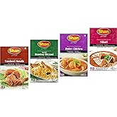 Shan Spices - Variety Combo #1 (Tandoori, Butter Chicken, Bombay Biryani, Nihari)