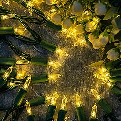 YULETIME 200 Count Warm White LED Christmas