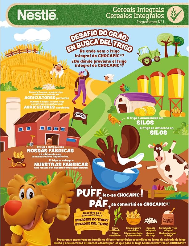 Nestlé Chocapic Cereales Integrales con Chocolate 900 g
