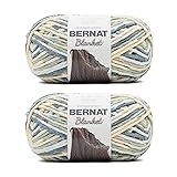 Bernat Blanket Super Bulky Acrylic Yarn - 2 Pack of