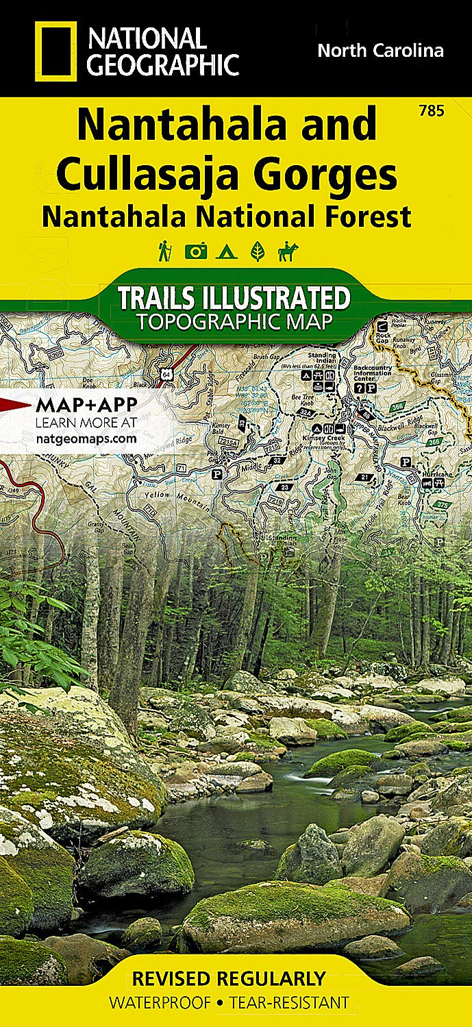 Nantahala National Forest Map Nantahala And Cullasaja Gorges [Nantahala National Forest] (National  Geographic Trails Illustrated Map, 785): National Geographic Maps - Trails  Illustrated: 0749717017856: Books: Amazon.com