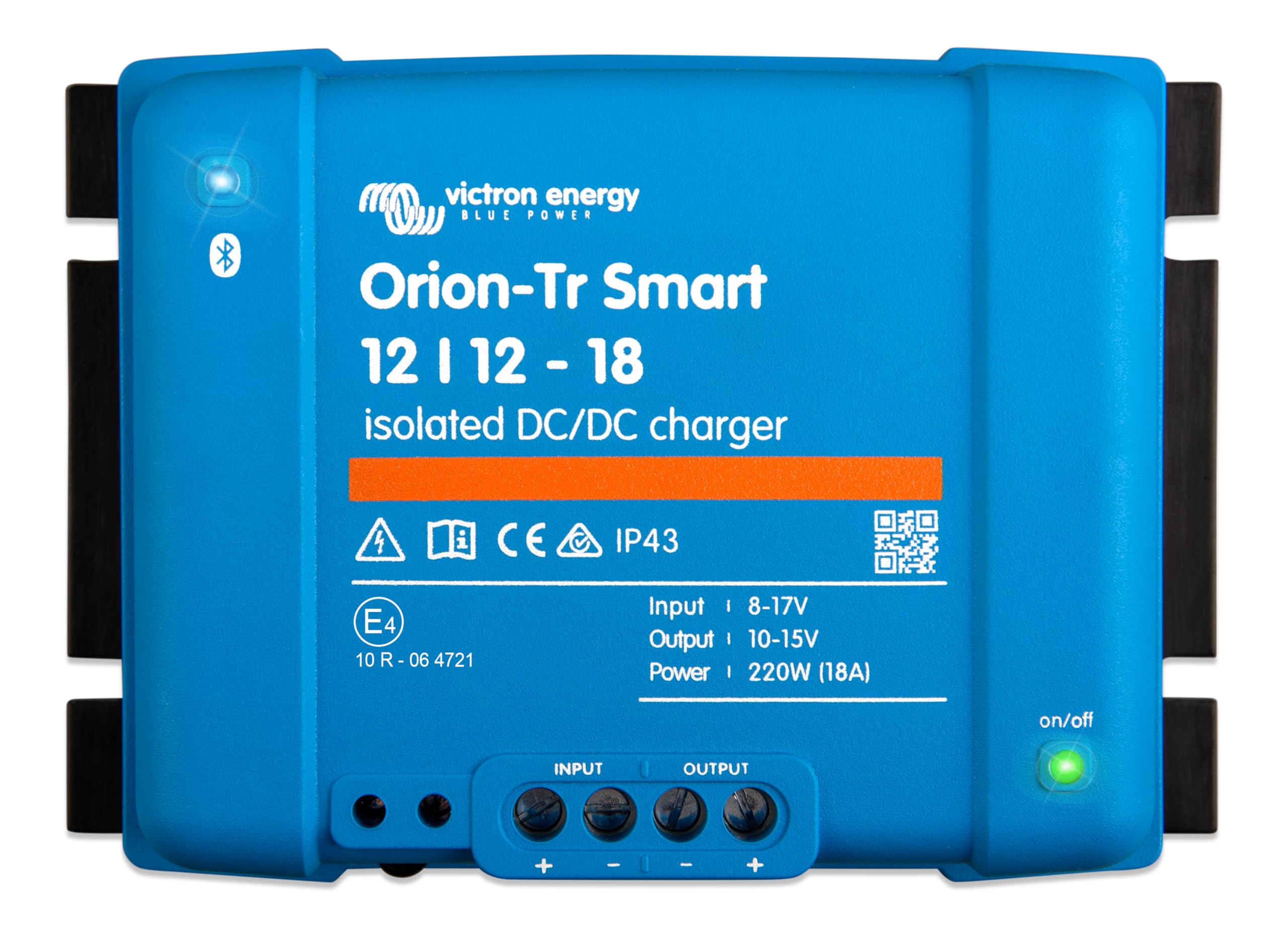Victron Energy Orion-Tr Smart DC to DC Charger (Bluetooth) - 12/12-Volt 18 amp 220-Watt - Battery Charger for Dual Battery Systems - Isolated Image