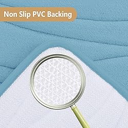Buganda Memory Foam Bathroom Rug Mat 30x20, Extra