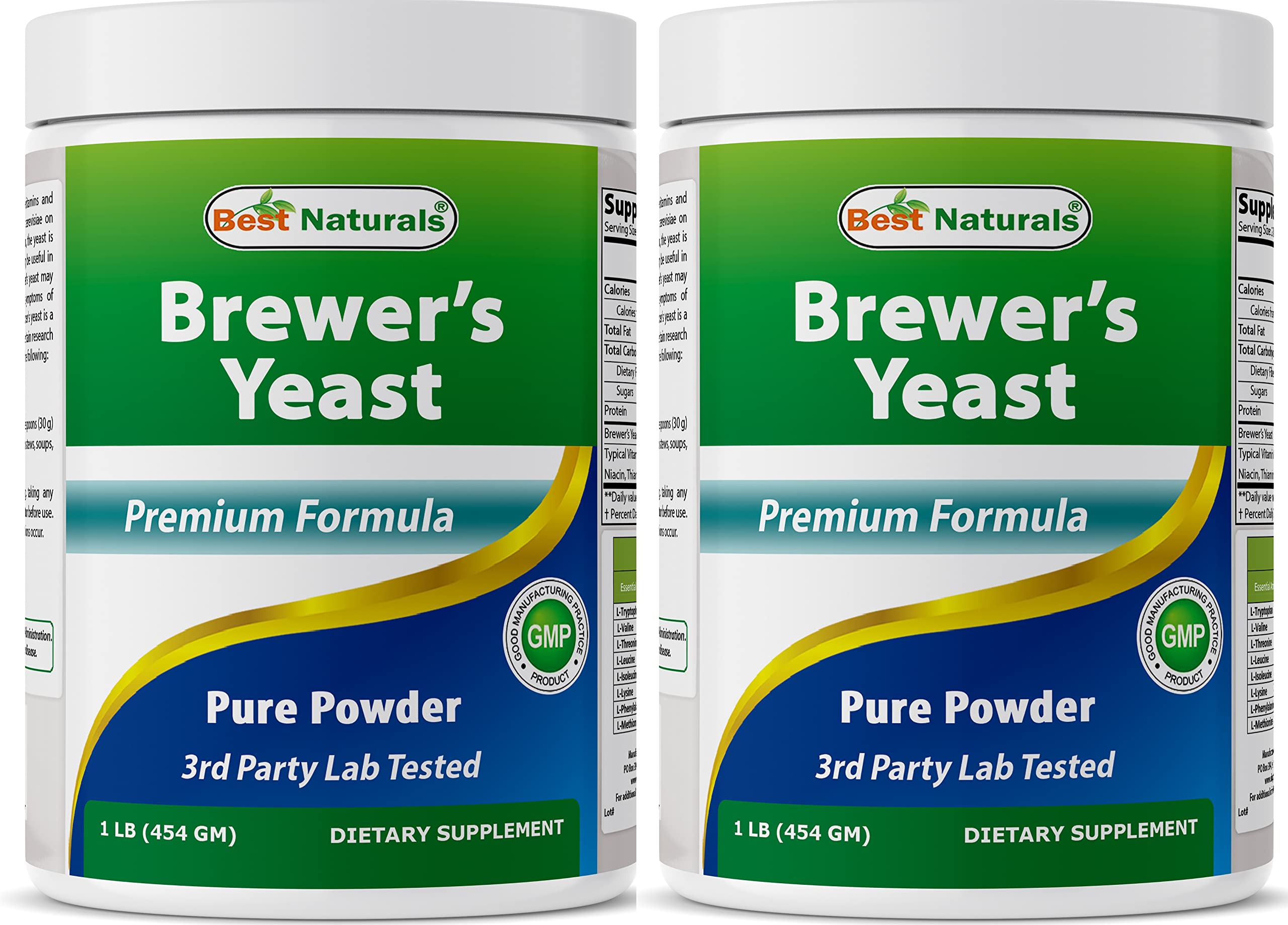 Mua Best Naturals 2 Pack 100% Pure Brewers Yeast Powder - 16 oz ...