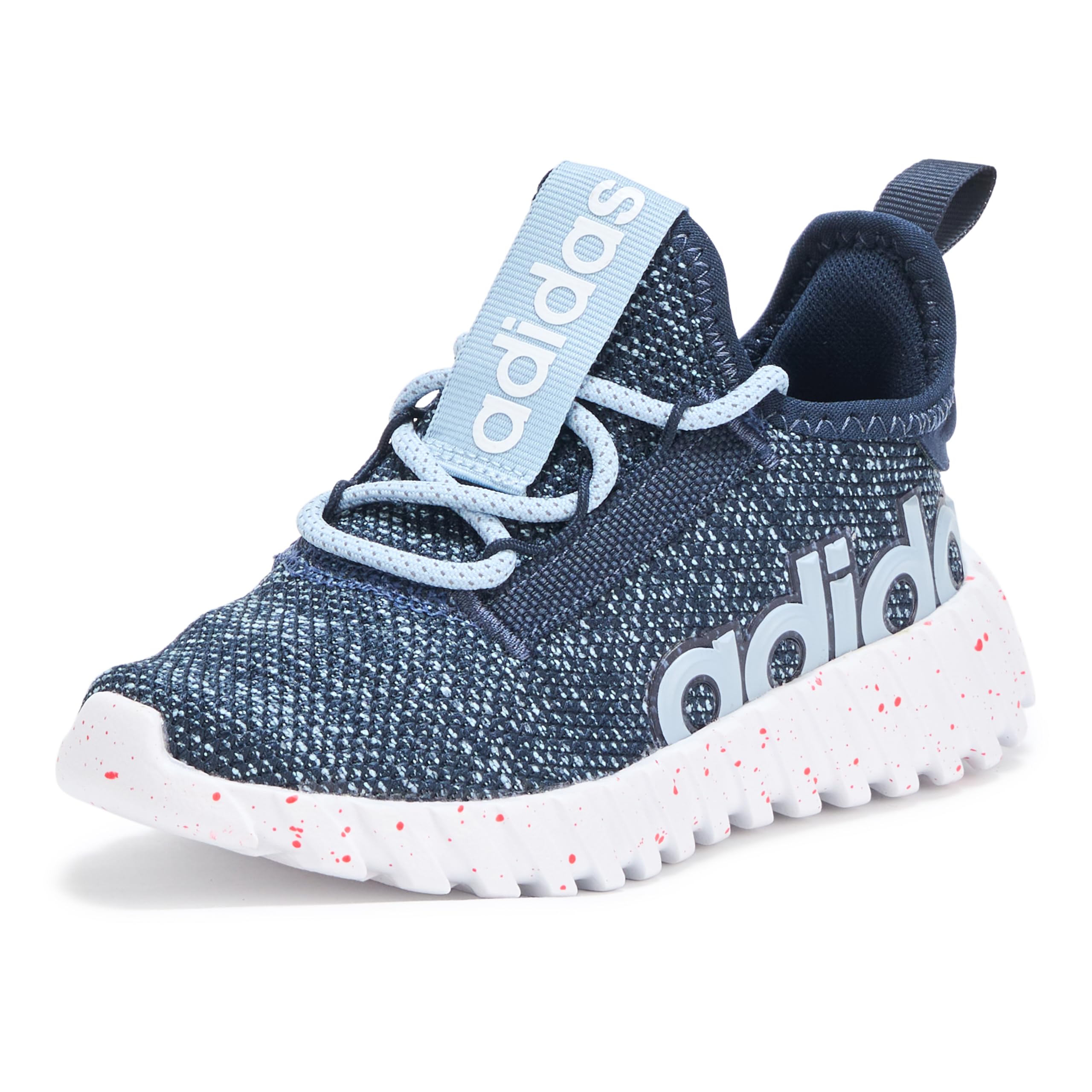 adidas Kaptir 3.0 Sneaker, Ink/Wonder Blue/Lucid Red, 4.5 US Unisex Big Kid