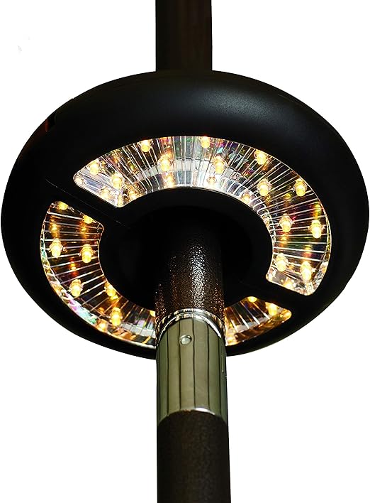 Patio Umbrella Lights Battery Operated 3 Ways Switch Zhongxin Warm White Leds Dual Up Down Directional Lighting Umbrella Pole Light For Patio Umbrellas Camping Tents Or Outdoor Use Amazon Com