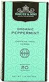 Harney & Sons Herbal Tea, Organic Peppermint, 20 Tea Bags