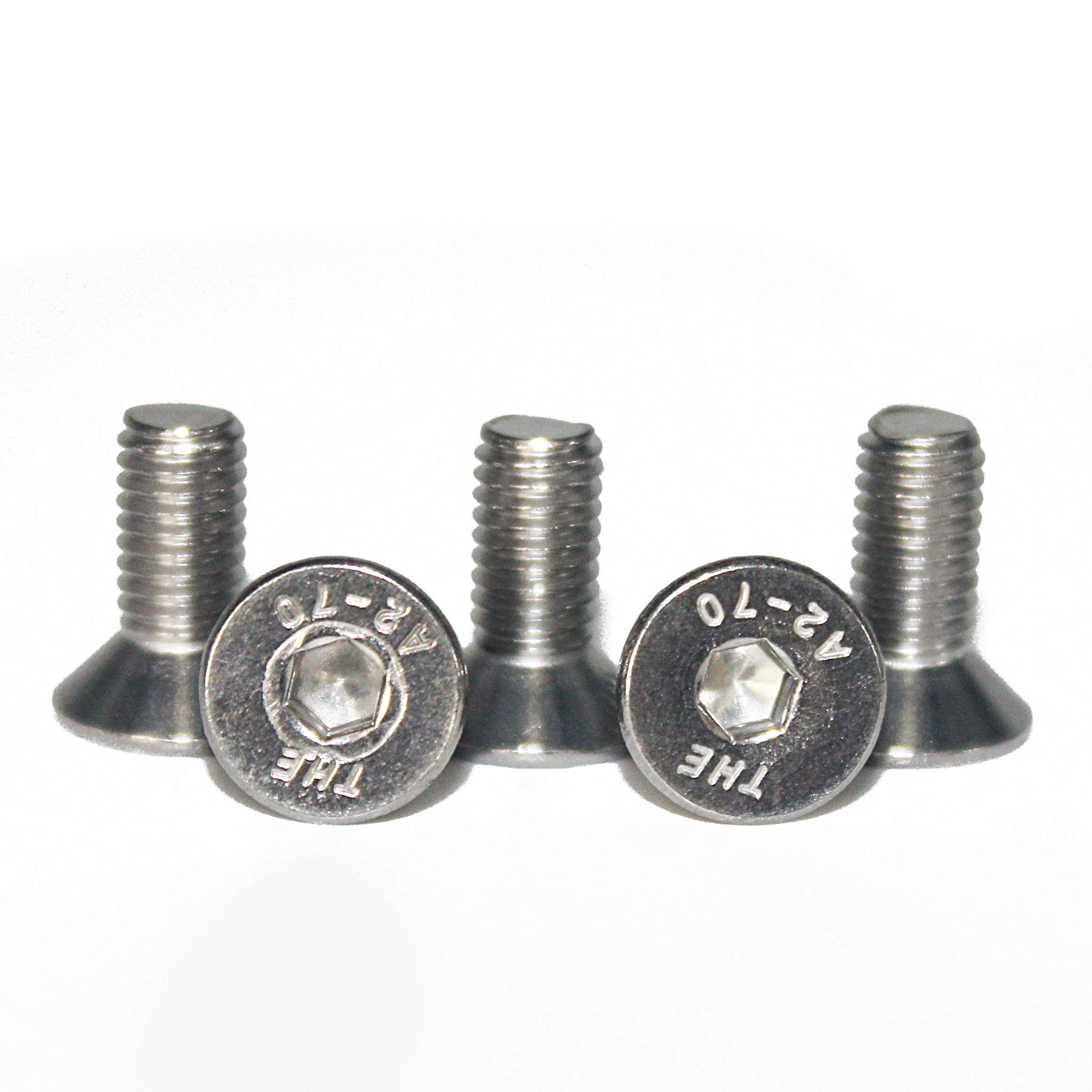M3 ISO 10642 A2 V2A Countersunk Hex Metal Screws DIN 7991