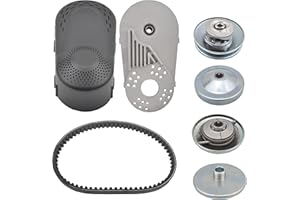 GESEXI 1" Torque Converter Go Kart Clutch Kit 1 inch Bore Clutch 10T #40/41/420 Chain Compatible with Comet 219554A 203814A TAV2 30-75 Yerf Dog Manco Mini Bike