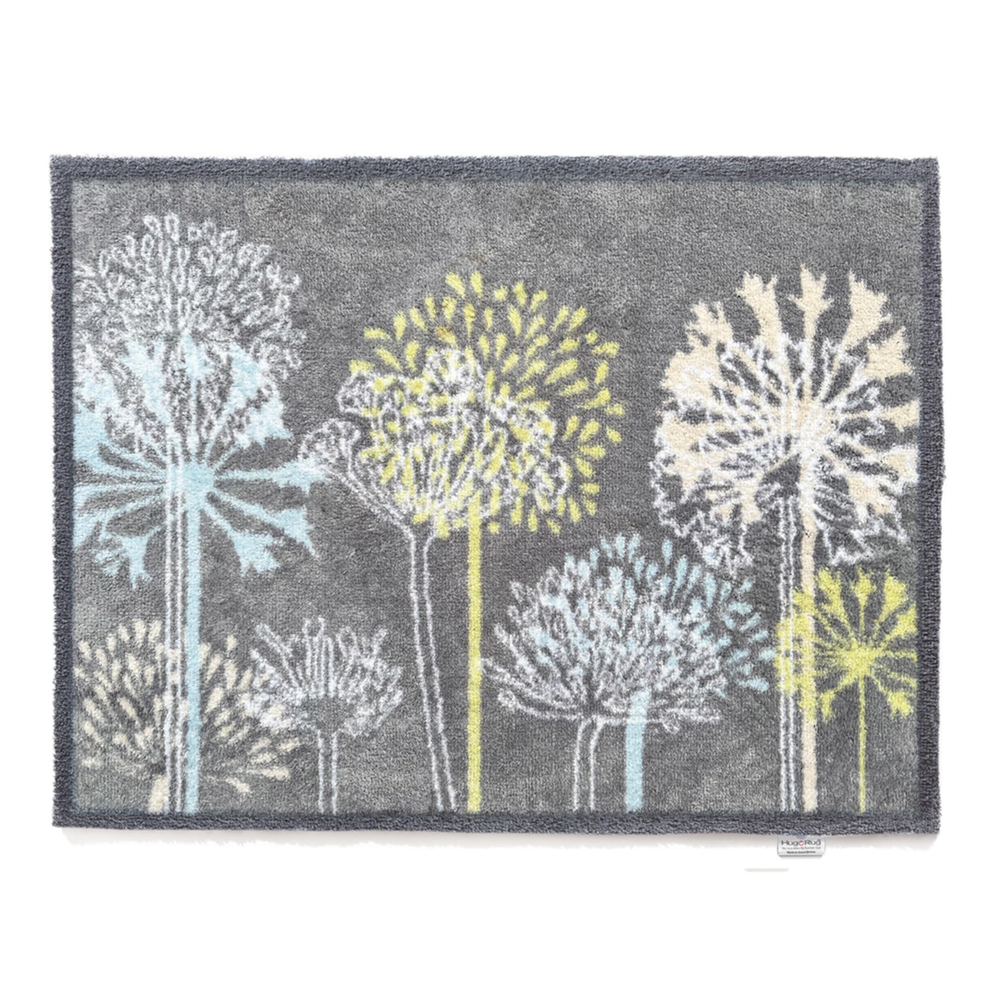 HUG RUG Washable Dirt Trapper Door Mat Kitchen Hallway Doorway, Made in the UK, Nature 17 65X85