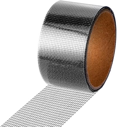 Amabro Fiberglass Screen Repair Tape 2in x 6.5ft Waterproof Mesh Window Door