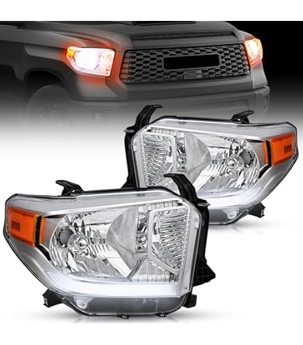 Amazon.com: For 2014-2017 Toyota Tundra Pair Head Lights Driver