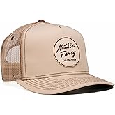 Nuthin Fancy CO Pioneer Snapback Hat, Mens and Womens Adjustable Trucker Cap with Contrast Under Bill
