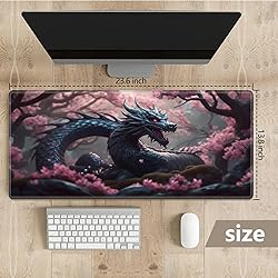 Tabletop Card Playmat with Stitched Edges, 24 x 14
