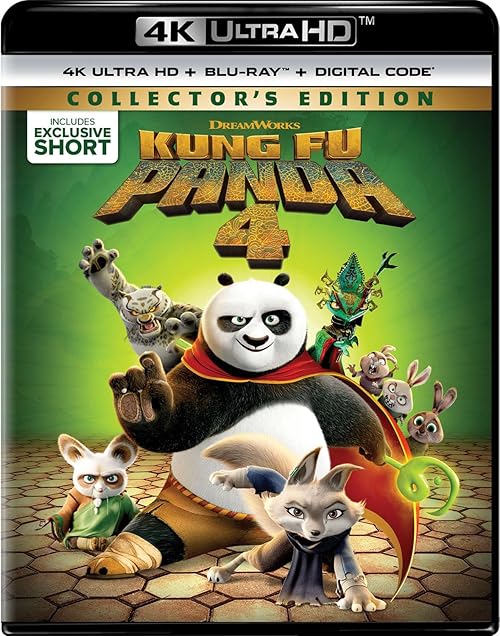 Kung Fu Panda 4 - Collector's Edition 4K Ultra HD + Blu-ray + Digital