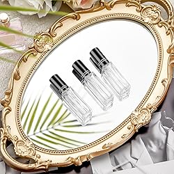 Domensi 30 Pcs Glass Perfume Travel Refillable